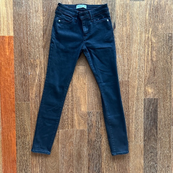 Abercrombie NEW super skinny mid rise jeans size 25 - Picture 6 of 7